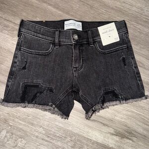 Abercrombie & Fitch Charcoal Jean Shorts